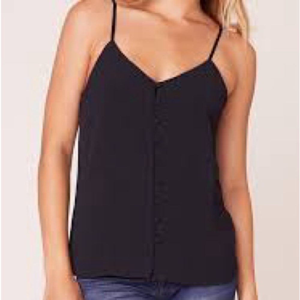BB Dakota crazy little thing spaghetti strap black top size small